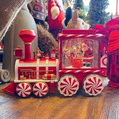 Farol santa tren candy