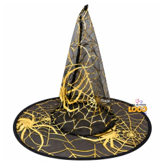 Sombrero de bruja estampado en internet
