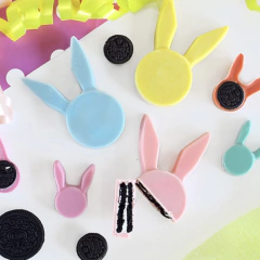 Set placa galletitas conejo - comprar online