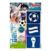 Kit maquillaje glitter futbol
