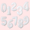Globo número blanco 32`