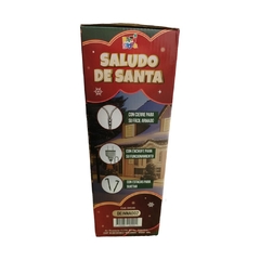 Inflable saludo de santa en internet