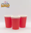 Vaso polipapel rojo x8 - comprar online