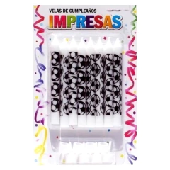 Velitas de pelota x8