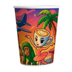 Vasos brainrot (tralalero) x8