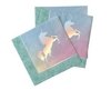 Servilletas unicornio iridiscente x12