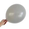 Globos gris perla premium 12' x5