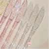 Cuchillos glitter x12