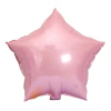 Globo estrella metalizada rosa 18’
