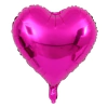 Globo corazon fucsia 18´