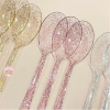 Cucharas glitter x12