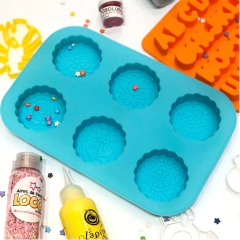 Molde cookies redondo