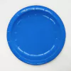 Platos polipapel azul x8