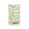 Servilletas rectangulares hojas verdes