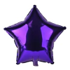Globo estrella violeta 18'