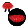 Tutu rojo led adulto
