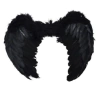 Alas de pluma negras