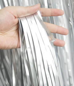 Cortina plata chrome