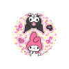 Platos kuromi y my melody x8