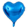 Globo corazon azul 18'