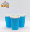 Vaso polipapel azul x8 - comprar online