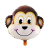 Globo cara mono 48cm