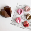 Set placa corazones diamante