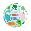 Globo happy dino birthda