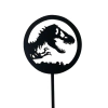 Topper Jurrasic Park calado negro