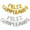 Frase globo feliz cumpleaños