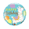 Globo Happy Birthday llama 46cm