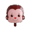 Globo cara monito cartoon