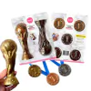 Set placa copa mundial y medallas