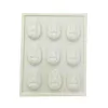 Molde placa mini huevitos planos
