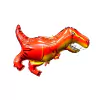 Globo dinosaurio rojo y amarillo 14''
