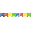 Banderin mexicano flores
