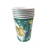 Vasos palma x6