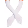 Guantes dama blancos 55cm.