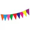 Banderin triangular multicolor