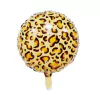 Globo circulo animal print 18''