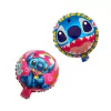 Globo stitch rosa y celeste 9''