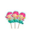 Mini topper sirenas x20