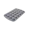 Molde placa antiadherente 24 cupcakes