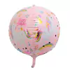 Globo orbz unicornio happy birthday