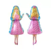 Globo cuerpo barbie cuadrille
