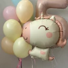 Globo unicornio matte