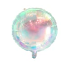 Globo circulo iridiscente