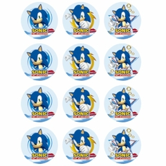 Stickers Sonic x24