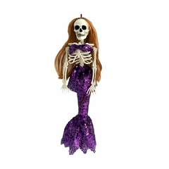 Colgante sirena violeta