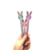 Lapicera conejo cristal